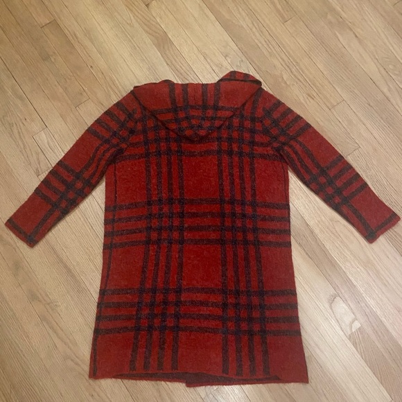 Natural Reflections Hooded Long-Sleeve Coatigan - Picture 2 of 10